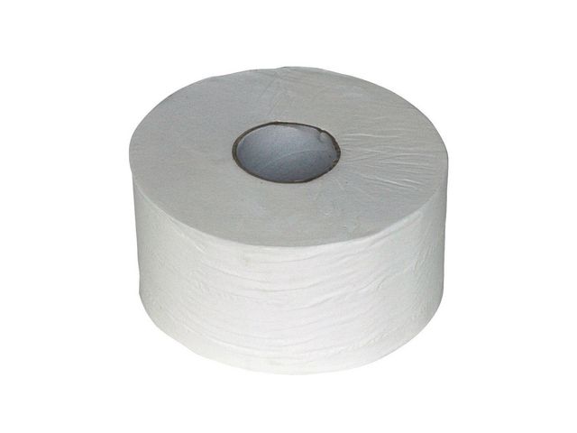 Mini Jumbo Toilettenpapier, 2-lagig, 180 m, Weiß