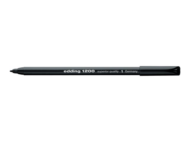 Faserschreiber 1200 color pen, 0,5 - 1 mm, Schreibfarbe: schwarz