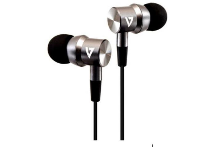 HA111-3EB In Ear Oordopjes met microfoon, Stereo Earset, 3.5 mm jack, Zilver