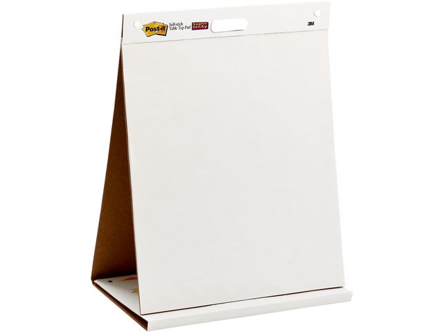 Flipchartblock Meeting Chart Table Top, blanko, 58,4 x 50,8 cm, holzfrei, weiß, 20 Blatt