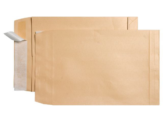 Uitvouwbare akte envelop 250 x 350 x 40 mm, 120 g/m²