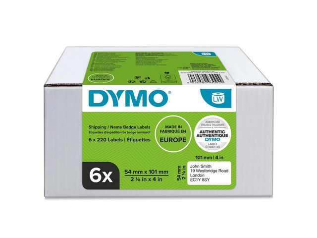 89 x 36 mm 3026980930936 DYMO LabelWriter-Adress-Etiketten weiß Dymo 2093093 