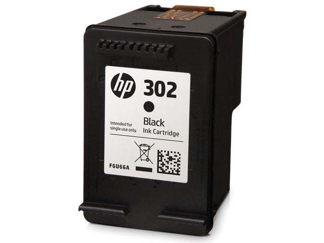 302 (F6U66AE) Tintenpatrone Schwarz Einzelpackung Normale Ergiebigkeit