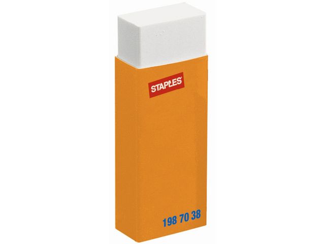 Radierer, mit Schutzhülle, Kunststoff, für: Bleistifte, 61 x 22 x 10 mm, weiß