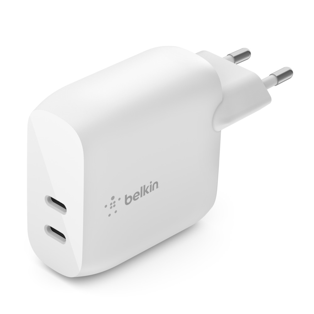 Dual 20W USB-C PD Wall Charger 40W