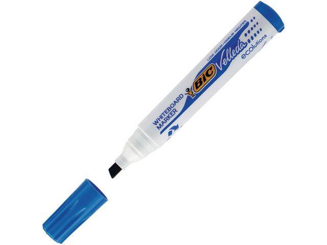 Velleda Eco 1751 Whiteboard-Marker Keilspitze 3 - 5,5 mm Blau