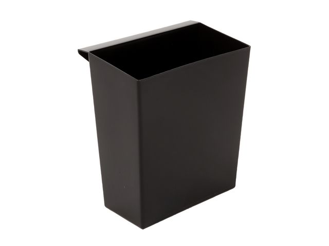 Einsatzbox für quadratischen Papierkorb, schwarz