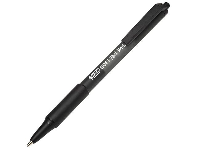Kugelschreiber SOFT Feel clic Grip, Druckmechanik, 0,4 mm, Schreibfarbe: schwarz