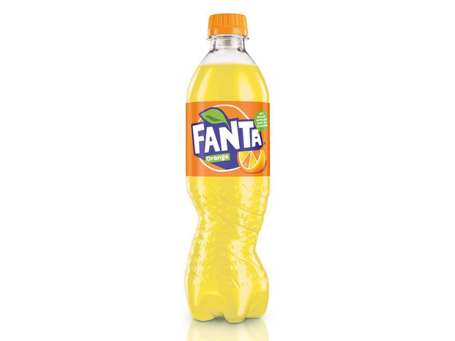 Orange, Erfrischungsgetränk, 0,5 Liter, PET-Flasche