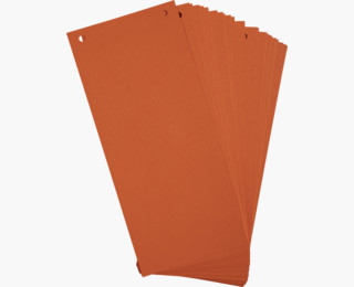 Forever® Trennblatt, Presspappe, 105 x 240 mm, Orange