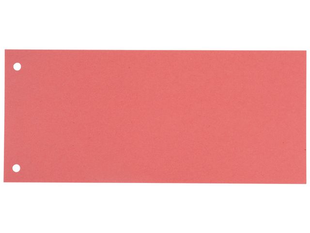 Trennstreifen, Karton rdlochung, 24 x 10,5 cm, rosa (100 Stück)