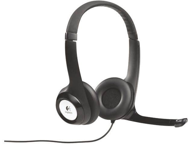 Headset H390, Kopfbügel, Stereo, USB, Kabellänge: 2,4 m, Frequenzbereich: 10 - 10.000 Hz, schwarz