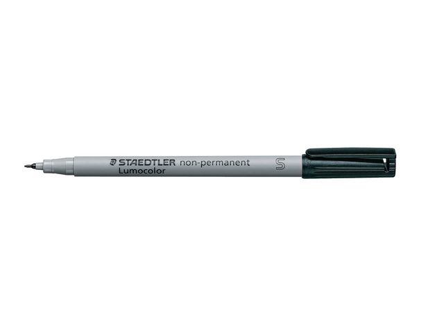 STAEDTLER® OH-Stift, Lumocolor® 315, M, non-permanent, Rundspitze, 1 mm, Schaftfarbe: grau, Schreibfarbe: 4er sortiert