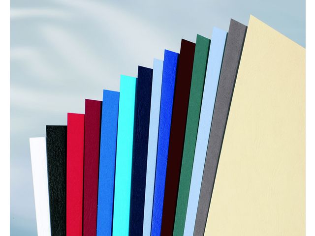 Umschlagmaterial LeatherGrain™, Karton, 250 g/m², A4, dunkelgrün