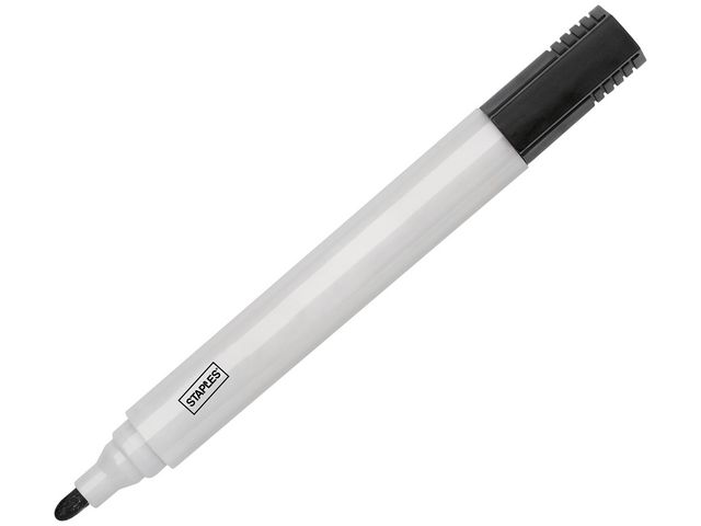 Remarx™ Whiteboard-Marker, Nicht permanente Tinte, Rundspitze, 1,5-3 mm, Schwarz