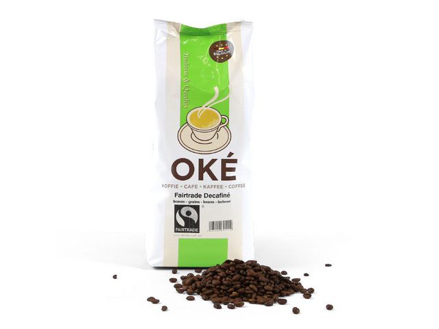 Decafiné Kaffeebohnen, Fairtrade, entkoffeiniert