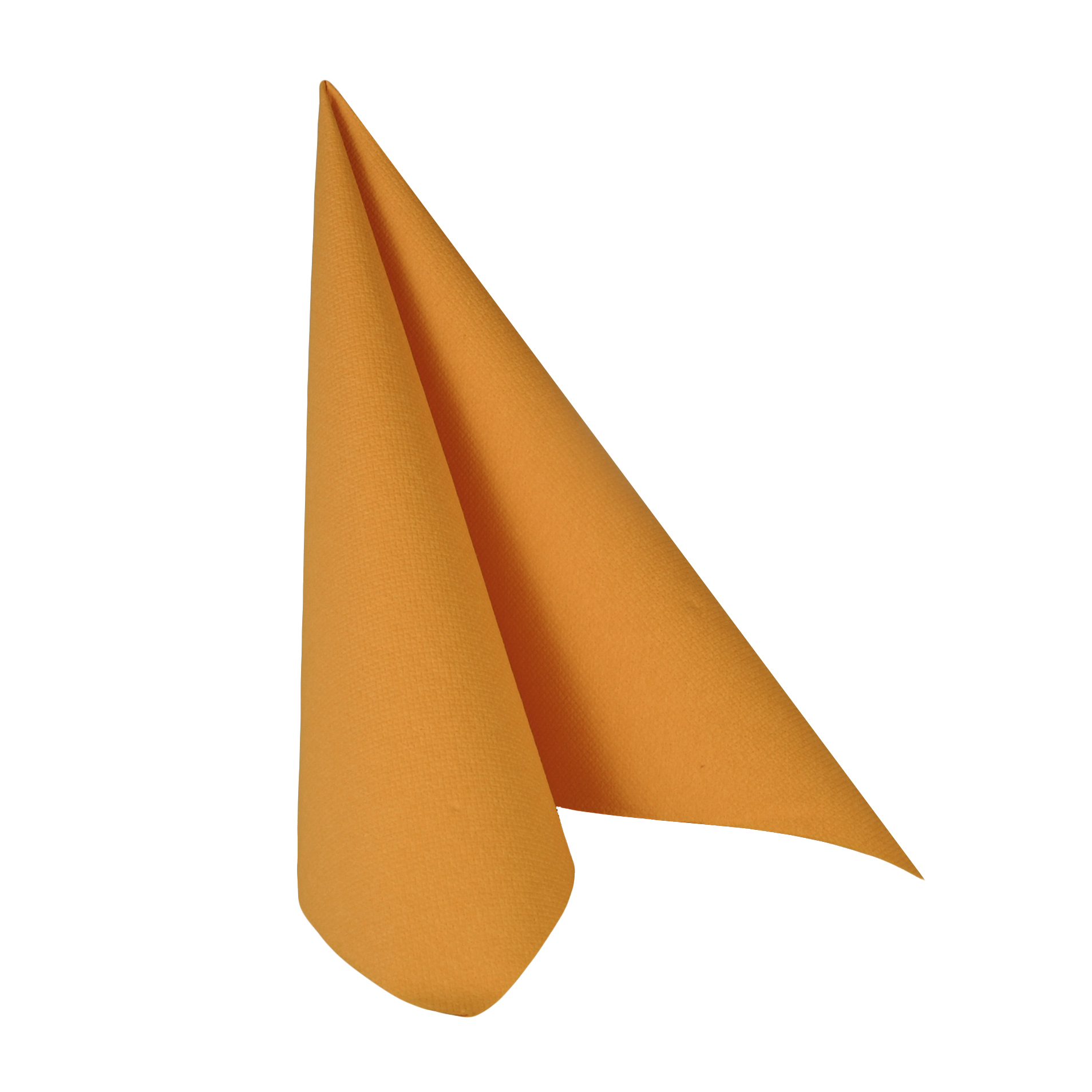 Papierservietten, 33 x 33 cm, 3-lagig, 1/4-Falz, Orange