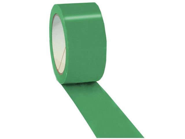 Verpackungsklebeband, PVC, selbstklebend, 50 mm x 66 m, grün