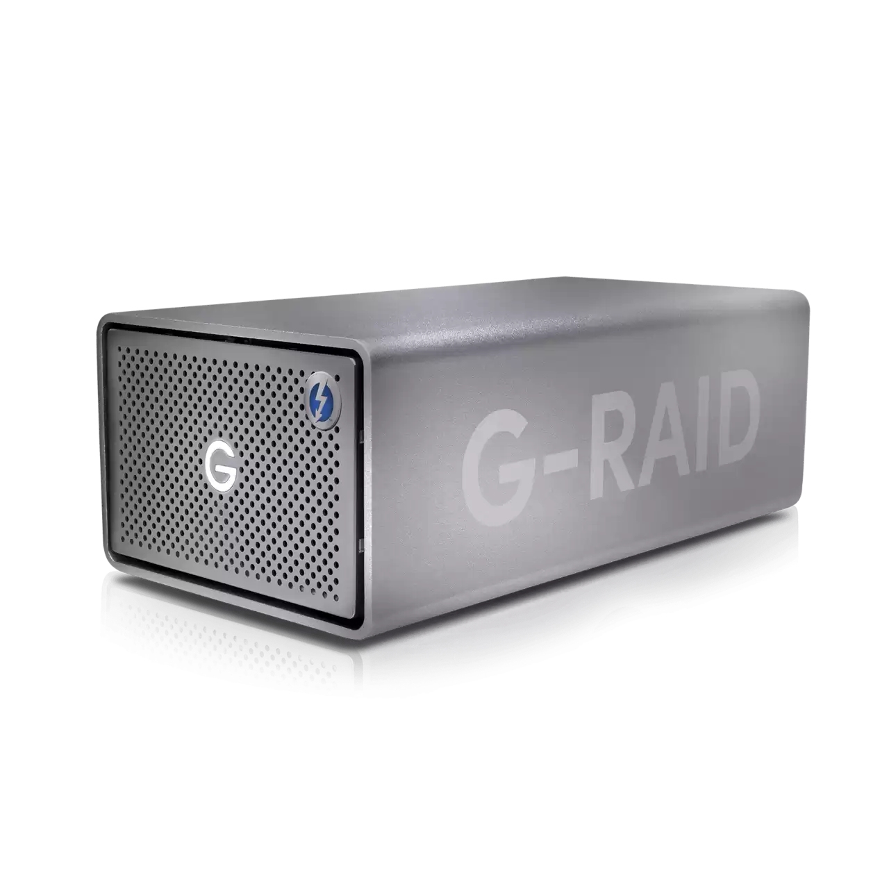  Professional G-RAID 2 8TB 3.5inch Thunderbolt 3 7200RPM USB-C HDMI Port Enterprise-Class 2-Bay Desktop Drive - Space Grey