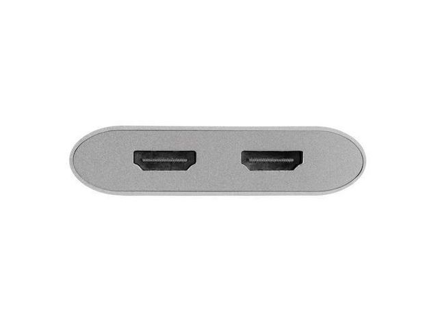 ACA947EU USB-C Dual-Videoadapter, Silber