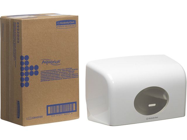 * Toilettenpapierspender, für: 2 Rollen, 29,8 x 12,8 x 18 cm, weiß