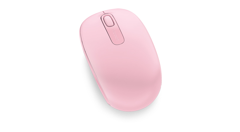 MS Wireless Mbl Mouse 1850 Pink
