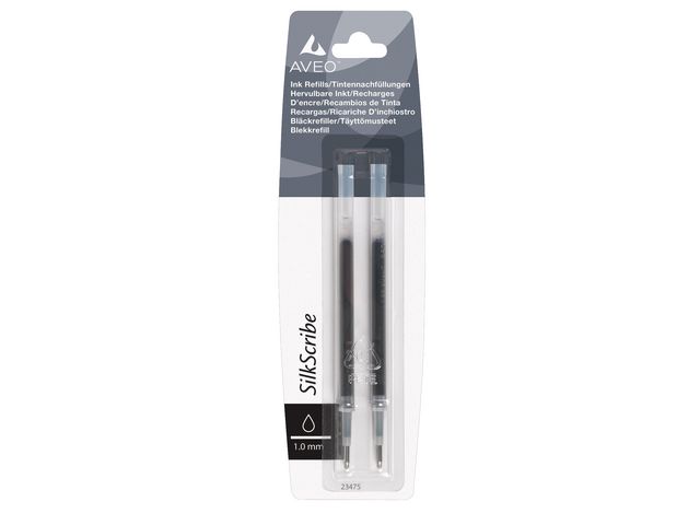 Kugelschreibermine, Aveo™, Standard, M, Schreibfarbe: schwarz