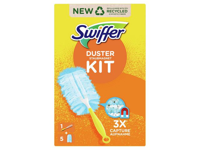 Duster Trap & Lock-Kit, 1 Griff und 5 Nachfüllpackungen