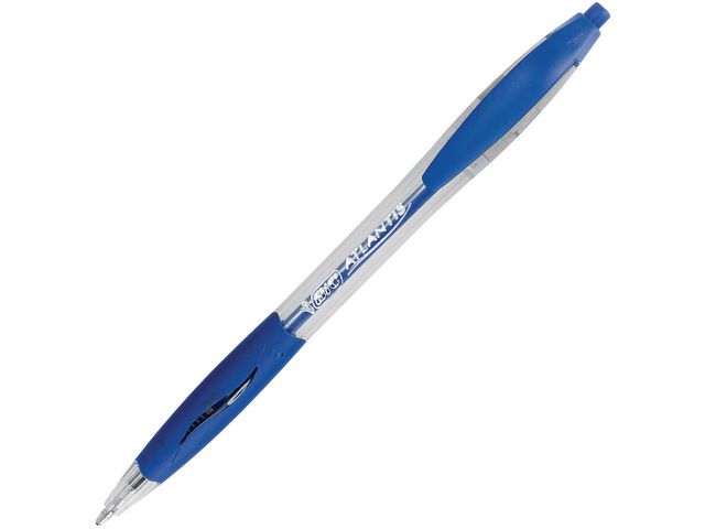 Kugelschreiber Atlantis™ Classic, nachfüllbar, Druckmechanik, 0,4 mm, Schreibfarbe: blau