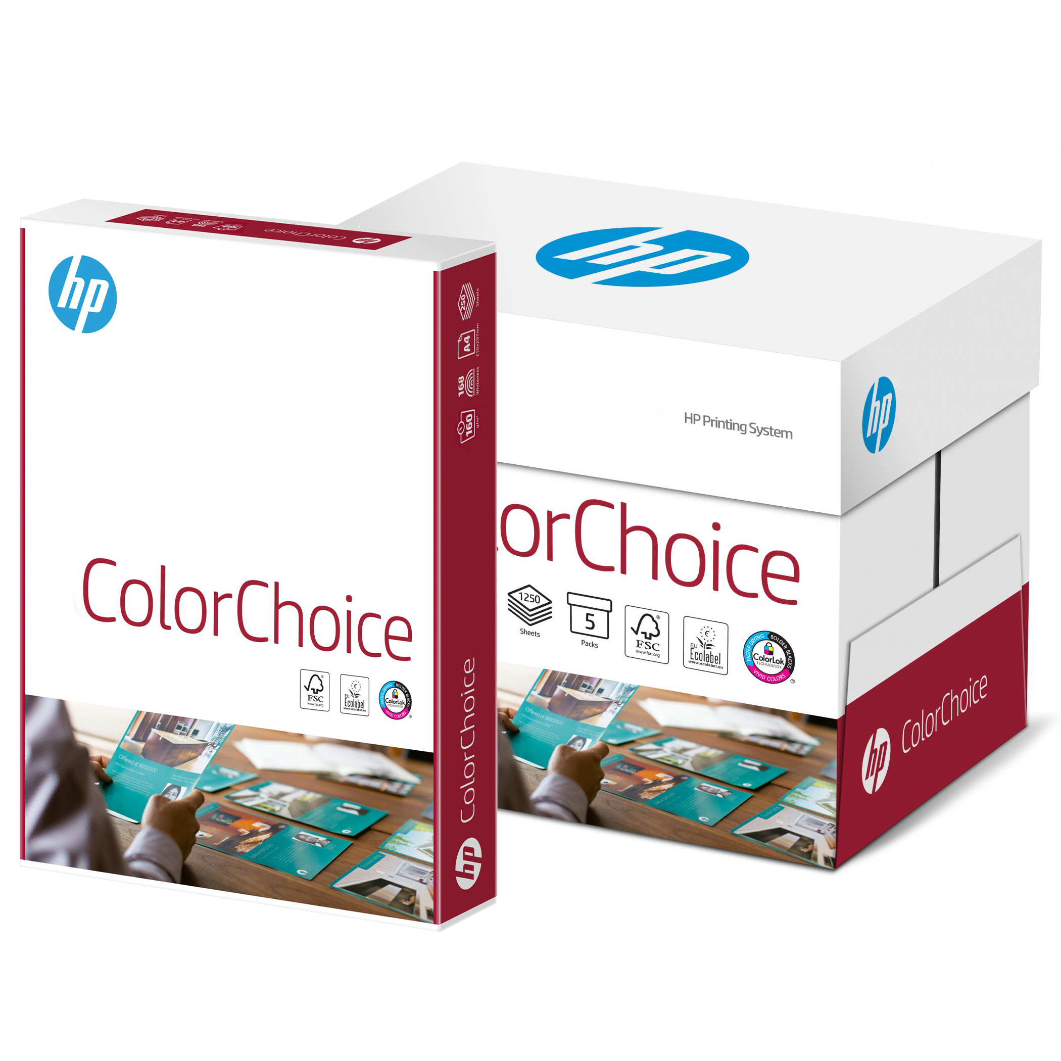 ColorChoice Papier A4 160 g/m² Weiß