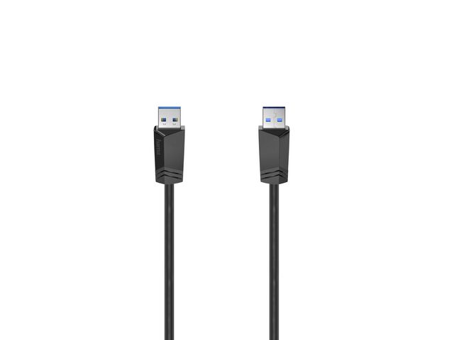 Kabel USB 3.0 AA, 1,5 m, Schwarz