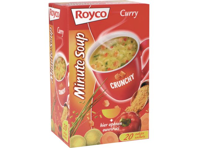  Minute Soup Crunchy Curry - Instantsuppe