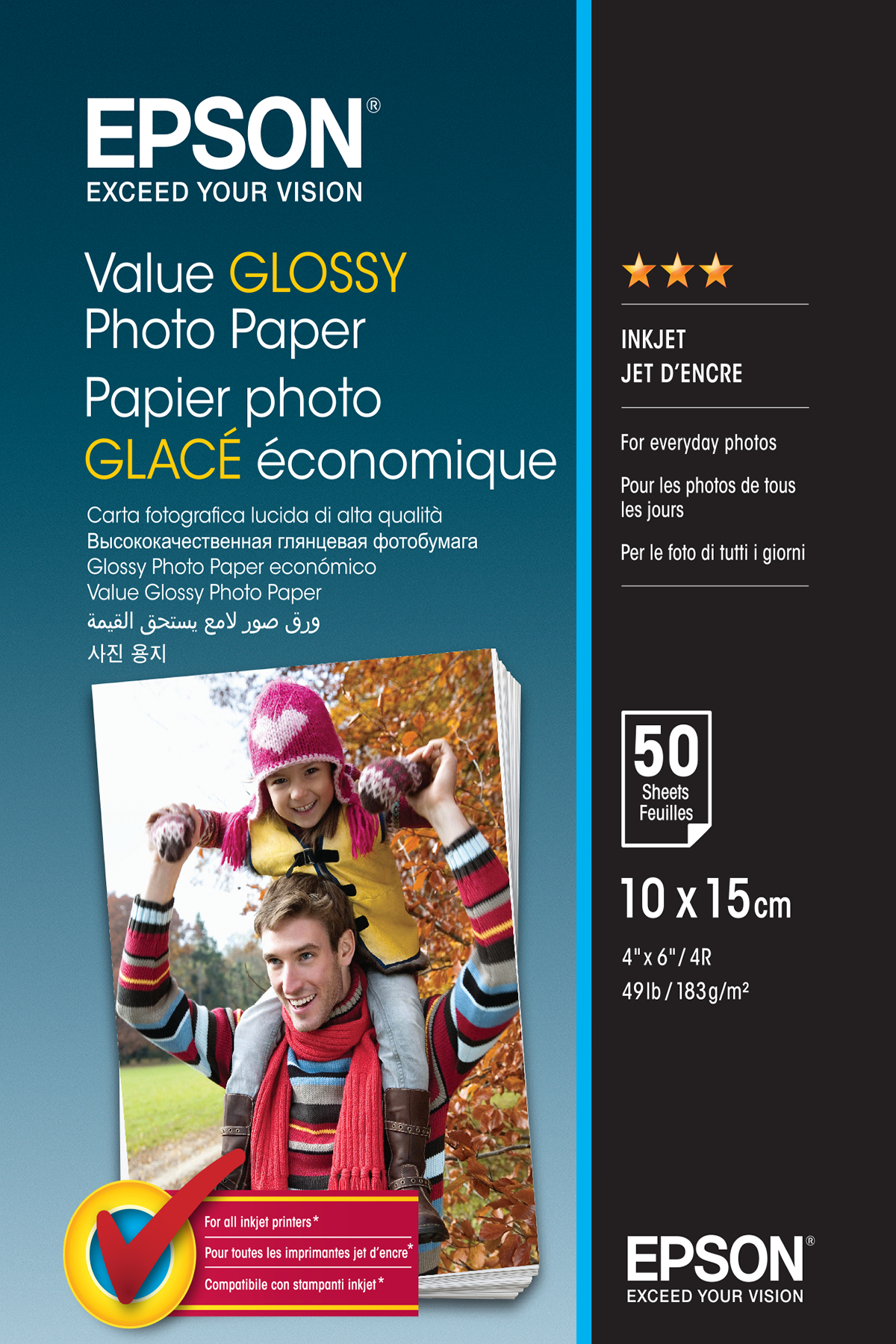  Value Foto Papier 10x15cm 50 vel