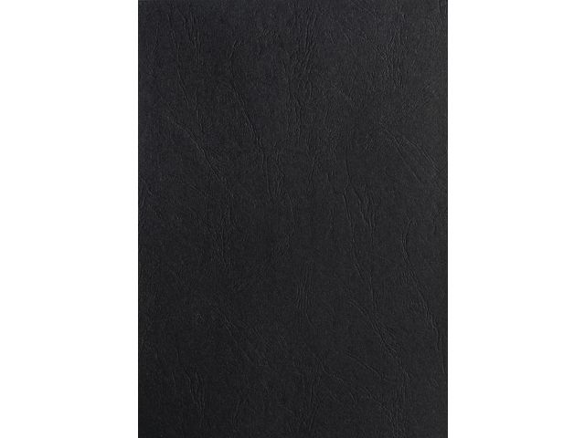 Deckblatt  Leder A4 schwarz/100 Stück