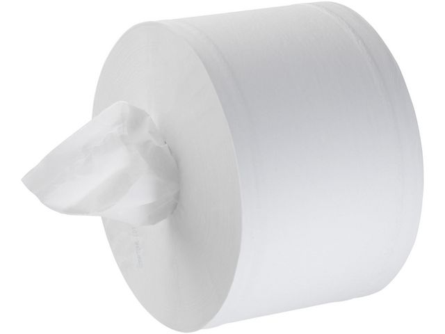 Advanced T8-Jumborolle Toilettenpapier, 2-lagig, 1.150 Blatt, Geprägt, 134 mm, Weiß