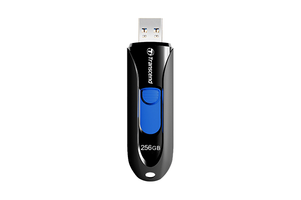 TRANSCEND 256GB USB3.0 Pen Drive Capless Black