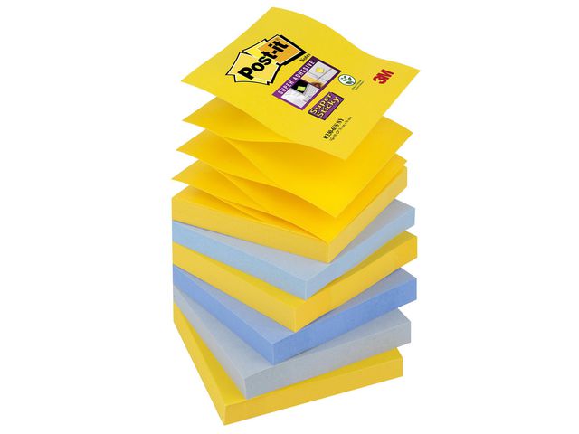 Super Sticky Z-Notes New Yorker Farben, 76 x 76 mm