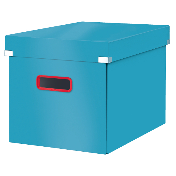 Click & Store Cosy Aufbewahrungsbox Kubus 320 x 310 x 360 mm Blau