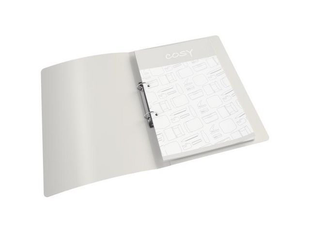 Cosy Ringbuch A4, Kunststoff, 2-Ringe, Warmes Gelb