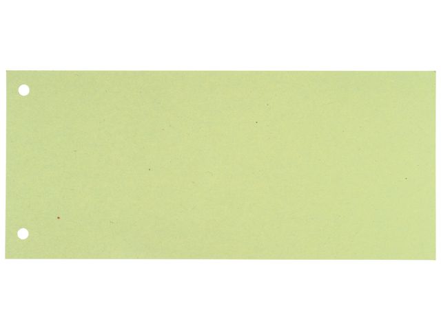 Trennstreifen, Karton rdlochung, 24 x 10,5 cm, grün (100 Stück)