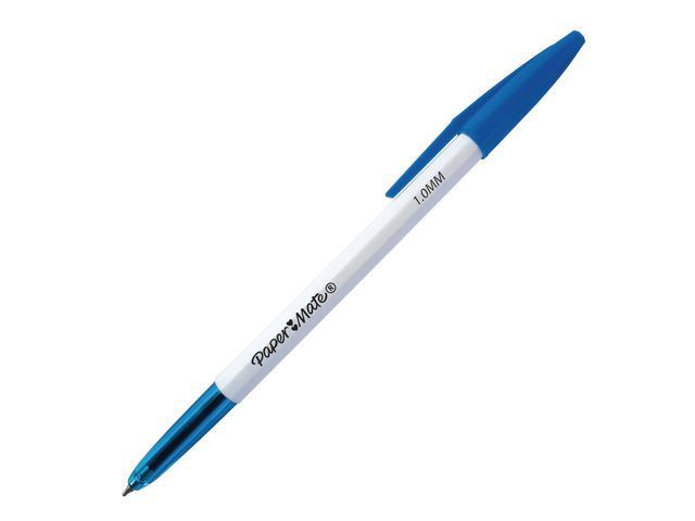 Kugelschreiber, mittelgroße Spitze, 1 mm, blau