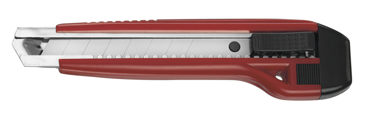 Schneidemesser Premium 18 mm Rot