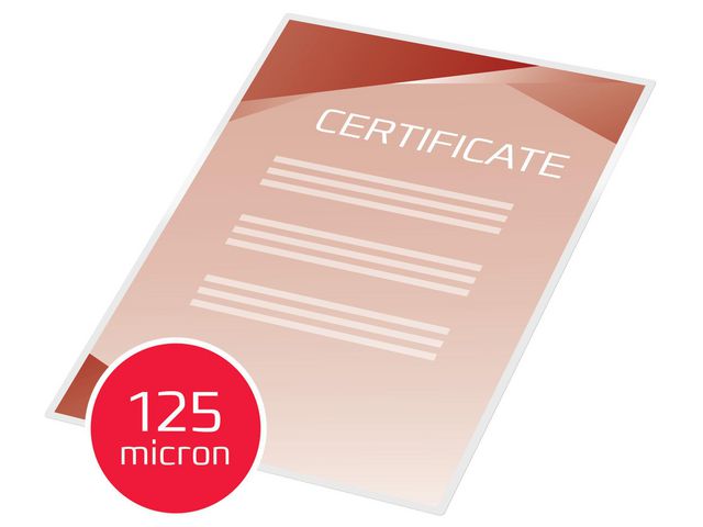 Laminiertasche Document™ Pouch, A4, 216 x 303 mm, 0,125 mm, transparent, glänzend
