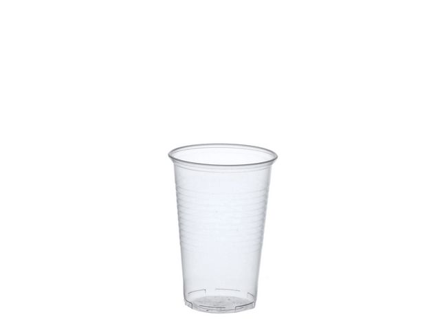  - Tasse - klar - Grösse 7.8 cm - Höhe 11.3 cm - 0.3 L - Einweg (Packung mit 100)