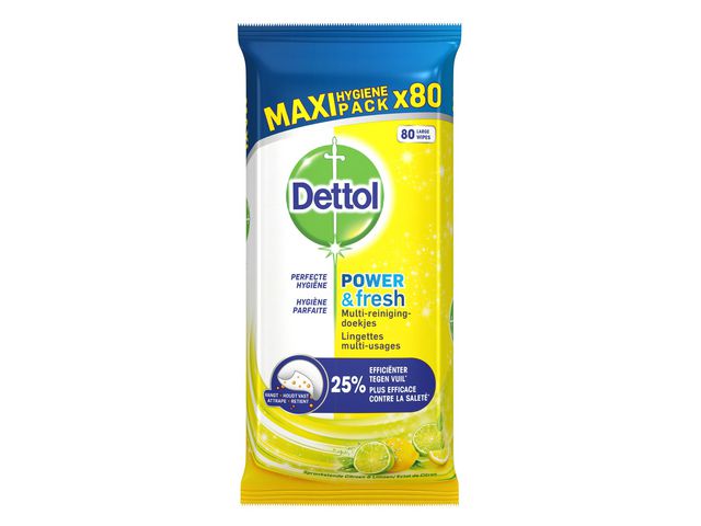 Dettol Power & Fresh - Reinigungstücher
