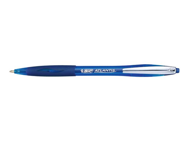 Atlantis ™ Clic Kugelschreiber, 1 mm Spitze, Blau
