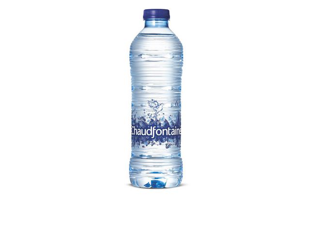 Natürliches blaues Mineralwasser, kohlensäurefrei, 0,5 Liter, PET-Flasche