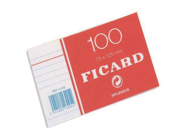 Aurora Ficard - Aufzeichnungskarte (Packung mit 100)