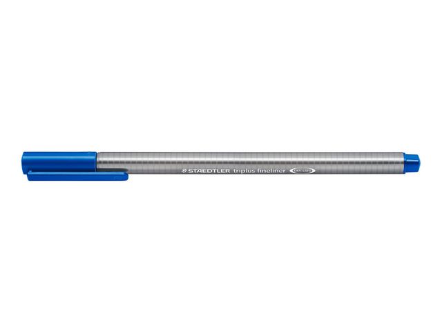 Fineliner, triplus®, mit Kappe, 0,3 mm, Schreibfarbe: blau