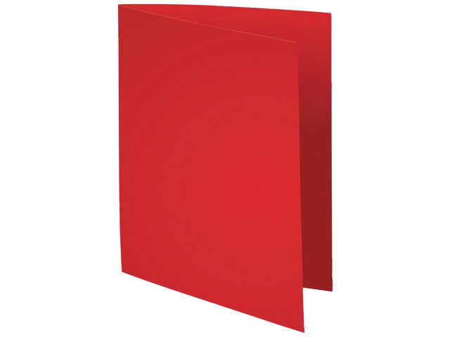 Forever® Foldyne 180 Aktendeckel A4 200 Blatt 180 g/m² Recycelte Presspappe Rot 100er-Pack